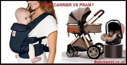 Baby Carrier Vs Pram 